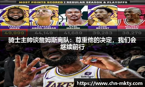 骑士主帅谈詹姆斯离队：尊重他的决定，我们会继续前行